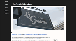 Desktop Screenshot of lagoulettewilliamsburg.com
